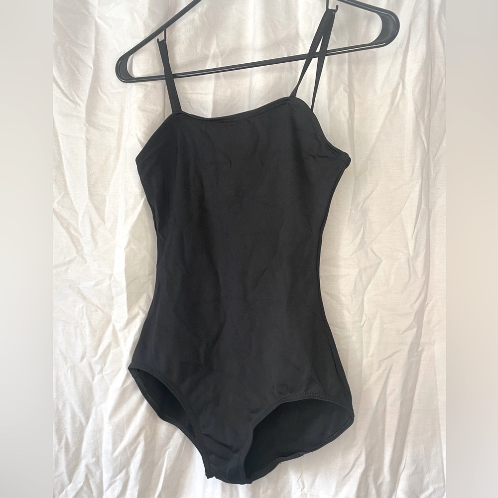 Capezio black bodysuit (Medium)